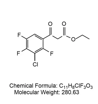 Supérieur ou égal à 99,0 % d'éthyle 3-chloro-2,4,5-trifluorobenzoylacétate